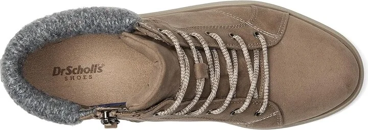 Dr. Scholl's Nice Day Max Alpine Women's Slide Shoes Mocha Taupe Microfiber : 10 M, Synthetic - Image 2