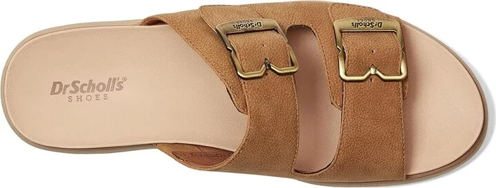 Dr. Scholl's Nice Day Max Og Women's Wedge Shoes Honey Brown Smooth : 9 M, Leather - Image 2