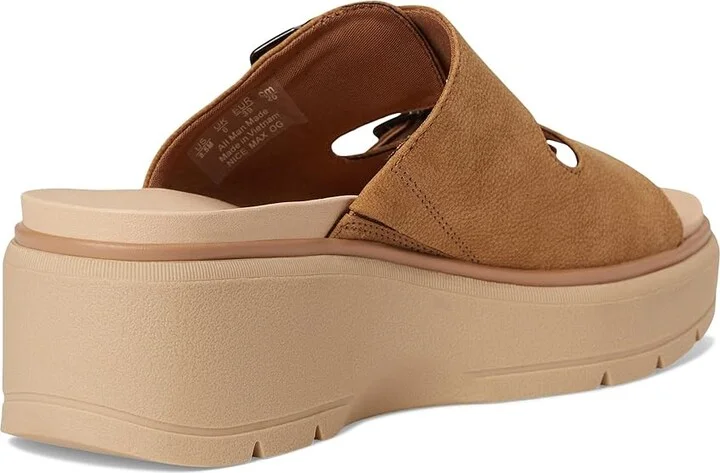 Dr. Scholl's Nice Day Max Og Women's Wedge Shoes Honey Brown Smooth : 9 M, Leather - Image 4