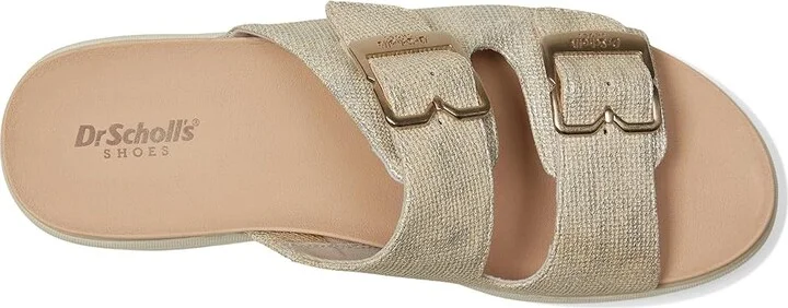 Dr. Scholl's Nice Day Max Og Women's Wedge Shoes White Smooth : 8.5 M, Leather - Image 2