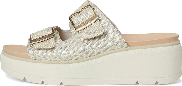 Dr. Scholl's Nice Day Max Og Women's Wedge Shoes White Smooth : 8.5 M, Leather - Image 6