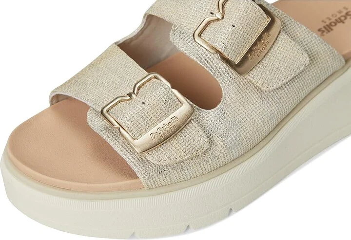 Dr. Scholl's Nice Day Max Og Women's Wedge Shoes White Smooth : 8.5 M, Leather - Image 7