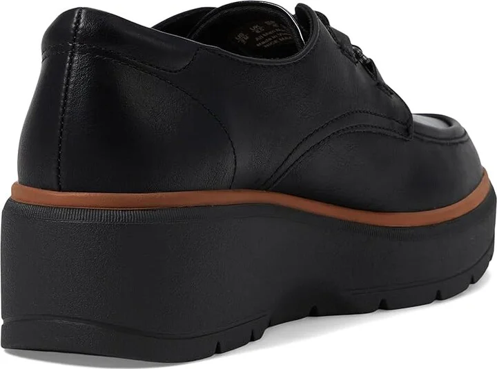 Dr. Scholl's Nice Day Max Oxford Women's Shoes Black Burnished : 8 M, Microfiber/Polyester - Image 4