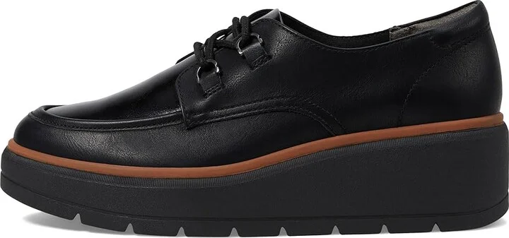Dr. Scholl's Nice Day Max Oxford Women's Shoes Black Burnished : 8 M, Microfiber/Polyester - Image 6