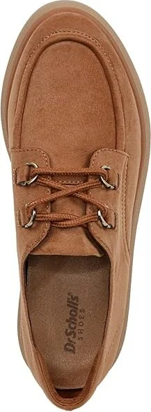 Dr. Scholl's Nice Day Max Oxford Women's Shoes Honey Brown Microfiber : 7.5 M, Microfiber/Polyester - Image 2