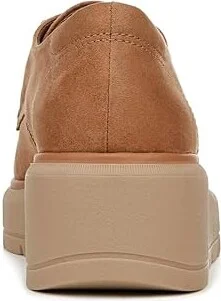 Dr. Scholl's Nice Day Max Oxford Women's Shoes Honey Brown Microfiber : 7.5 M, Microfiber/Polyester - Image 4