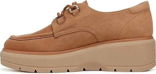 Dr. Scholl's Nice Day Max Oxford Women's Shoes Honey Brown Microfiber : 7.5 M, Microfiber/Polyester - Image 5