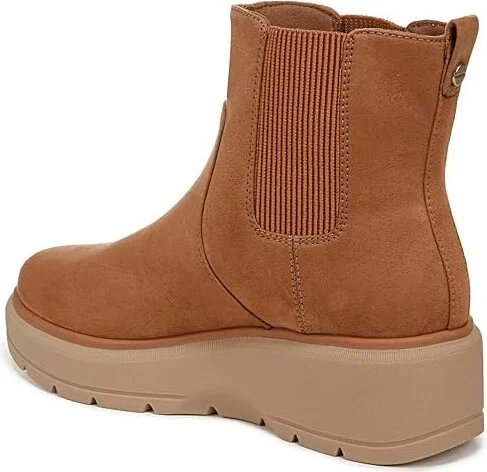 Dr. Scholl's Nice Day Max Women's Boots Honey Microfiber : 9 M, Leather - Image 4