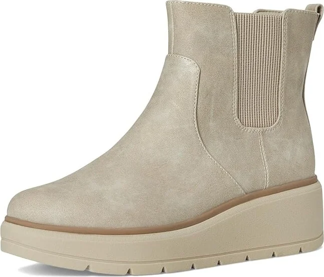 Dr. Scholl's Nice Day Max Women's Boots Oyster : 7 M, Leather - Image 5