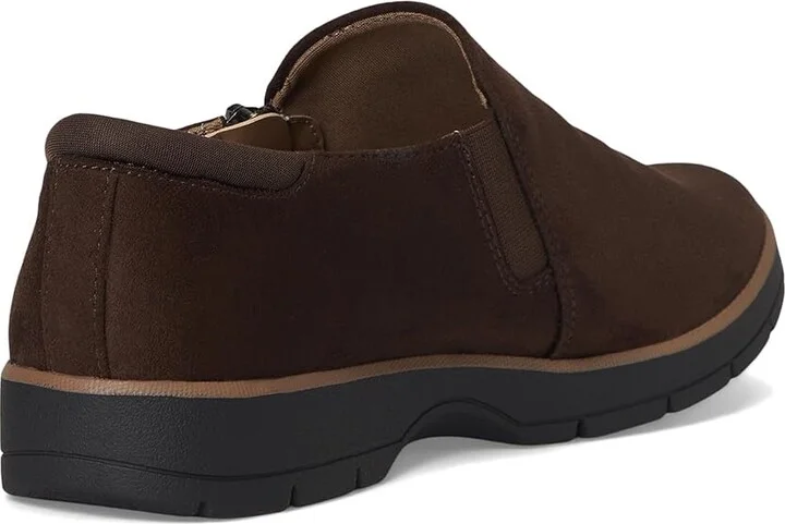 Dr. Scholl's Nice Day Now Loafer/Moc Shoes Women's Flat Shoes Dark Brown : 7.5 M, Faux Leather/Microfiber - Image 4