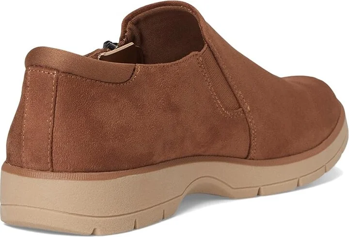Dr. Scholl's Nice Day Now Loafer/Moc Shoes Women's Flat Shoes Honey Brown : 8.5 M, Faux Leather/Microfiber - Image 4