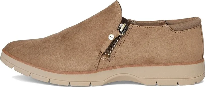 Dr. Scholl's Nice Day Now Loafer/Moc Shoes Women's Flat Shoes Taupe : 9 M, Faux Leather/Microfiber - Image 6