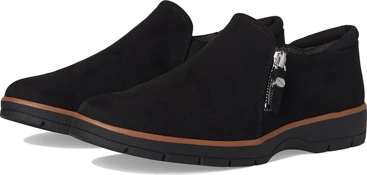 Dr. Scholl's Nice Day Now Women's Boots Black Microfiber : 10 M