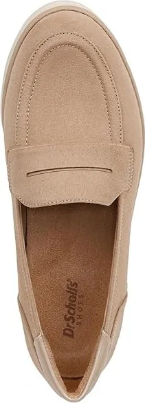 Dr. Scholl's Nice Day Slip-On Loafer Women's Flat Shoes Cuban Sand Microfiber : 6 M, Polyester - Image 2