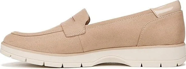 Dr. Scholl's Nice Day Slip-On Loafer Women's Flat Shoes Cuban Sand Microfiber : 6 M, Polyester - Image 5