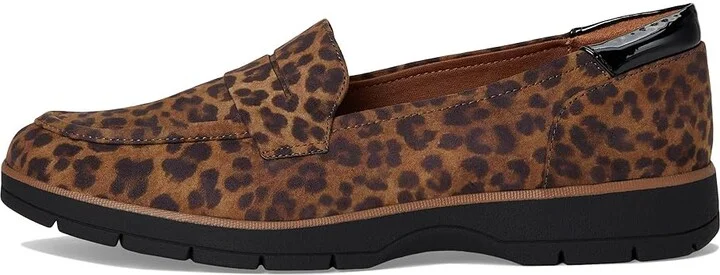 Dr. Scholl's Nice Day Slip-On Women's Shoes Leopard Microfiber : 11 M, Leather/Polyester/Suede - Image 6
