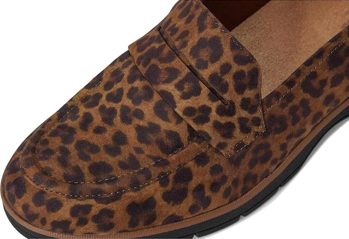Dr. Scholl's Nice Day Slip-On Women's Shoes Leopard Microfiber : 11 M, Leather/Polyester/Suede - Image 7