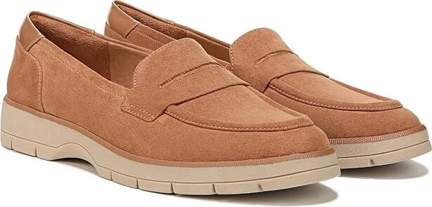 Dr. Scholl's Nice Day Women's Shoes Brown Fabric : 10 M, Textile