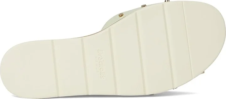 Dr. Scholl's Nice Iconic Slides Women's Sandals Aloe Green Faux Leather : 11 M - Image 3