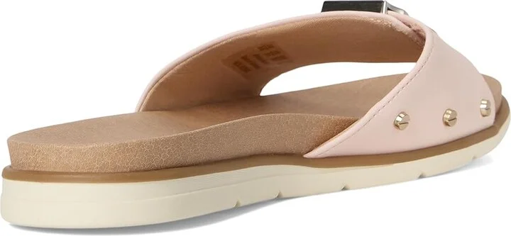 Dr. Scholl's Nice Iconic Slides Women's Sandals Blush Pink Faux Leather : 9 M - Image 4