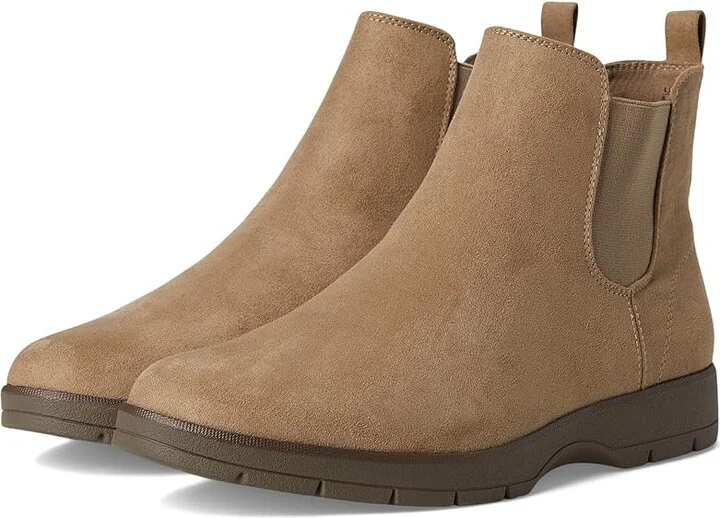 Dr. Scholl's Northbound Women's Shoes Mocha Taupe Microfiber : 7.5 M, Leather