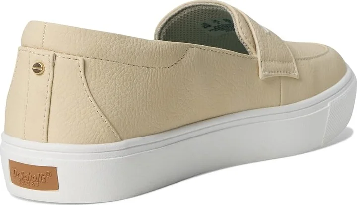 Dr. Scholl's Nova Moc Loafer/Moc Women's Flat Shoes Porcelain Faux Leather : 6.5 M, Polyester - Image 4