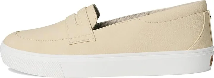Dr. Scholl's Nova Moc Loafer/Moc Women's Flat Shoes Porcelain Faux Leather : 6.5 M, Polyester - Image 6