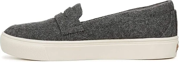 Dr. Scholl's Nova Moc Women's Flat Shoes Charcoal Wool : 8.5 M, Polyester - Image 6