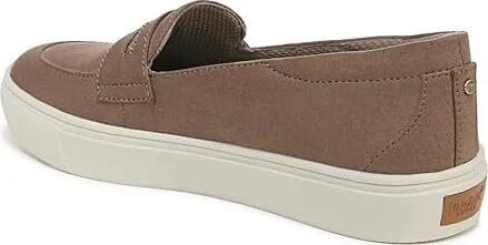Dr. Scholl's Nova Moc Women's Flat Shoes Mocha Taupe Microfiber : 10 M, Polyester - Image 4