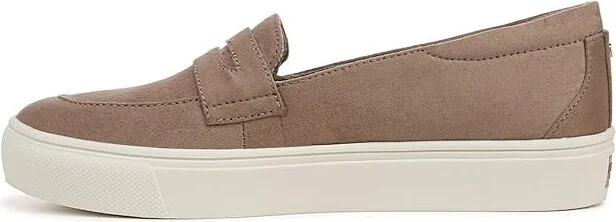 Dr. Scholl's Nova Moc Women's Flat Shoes Mocha Taupe Microfiber : 10 M, Polyester - Image 6