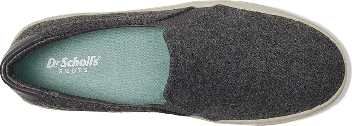 Dr. Scholl's Nova Women's Shoes Dark Grey Fabric : 11 M, Textile - Image 2