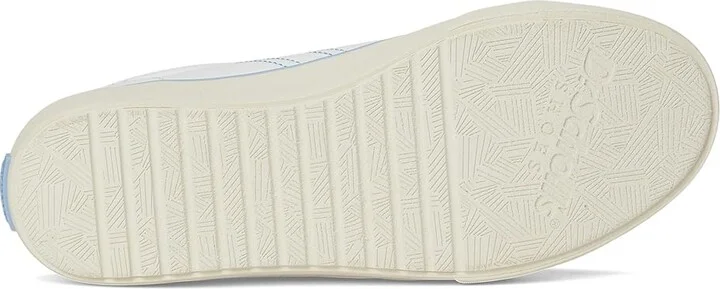 Dr. Scholl's Offline Lace-Up Women's Flat Shoes White/ Blue : 11 M, Synthetic - Image 3