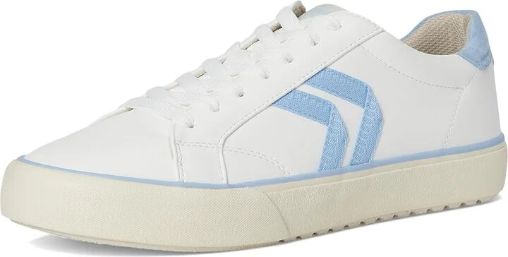 Dr. Scholl's Offline Lace-Up Women's Flat Shoes White/ Blue : 11 M, Synthetic - Image 5