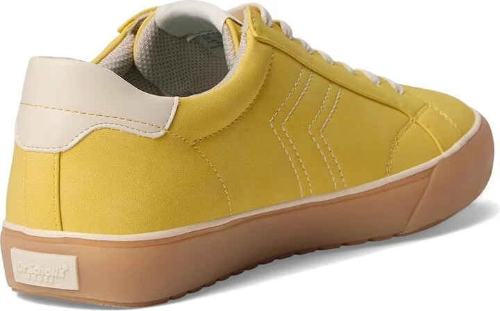 Dr. Scholl's Offline Lace-Up Women's Flat Shoes Yellow : 6.5 M, Synthetic - Image 4