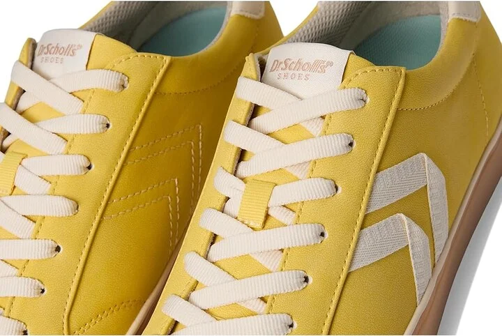 Dr. Scholl's Offline Lace-Up Women's Flat Shoes Yellow : 6.5 M, Synthetic - Image 7