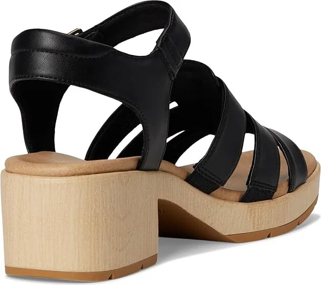 Dr. Scholl's Oh Kay Women's Sandals Black Smooth : 6 M, Synthetic - Image 4