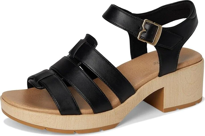 Dr. Scholl's Oh Kay Women's Sandals Black Smooth : 6 M, Synthetic - Image 5