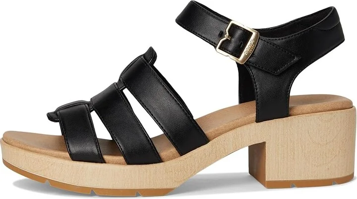 Dr. Scholl's Oh Kay Women's Sandals Black Smooth : 6 M, Synthetic - Image 6
