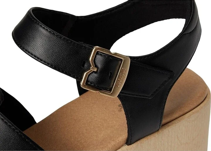 Dr. Scholl's Oh Kay Women's Sandals Black Smooth : 6 M, Synthetic - Image 7