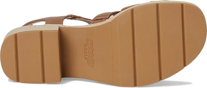Dr. Scholl's Oh Kay Women's Sandals Honey Brown Smooth : 7 M, Synthetic - Image 3