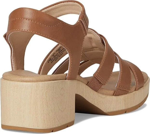 Dr. Scholl's Oh Kay Women's Sandals Honey Brown Smooth : 7 M, Synthetic - Image 4