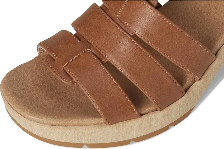 Dr. Scholl's Oh Kay Women's Sandals Honey Brown Smooth : 7 M, Synthetic - Image 7