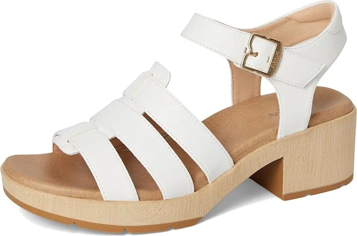 Dr. Scholl's Oh Kay Women's Sandals White Smooth : 11 M, Synthetic - Image 5