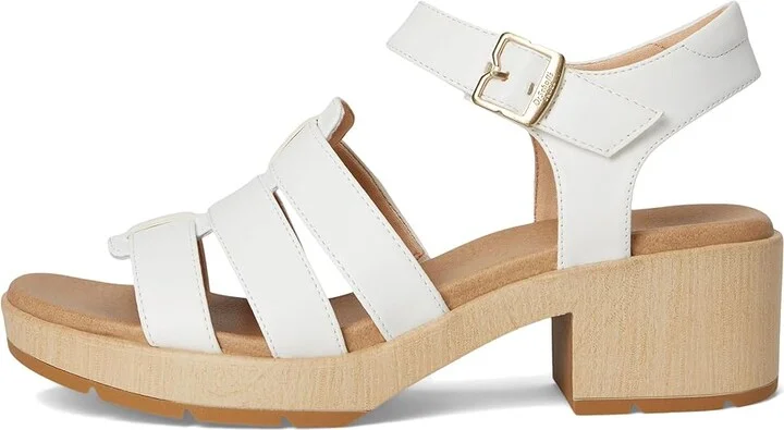 Dr. Scholl's Oh Kay Women's Sandals White Smooth : 11 M, Synthetic - Image 6