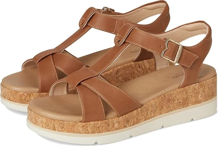 Honey Brown Faux Leather