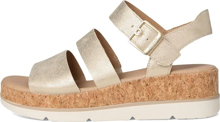 Dr. Scholl's Once Twice Women's Shoes Gold : 7.5 M, Synthetic - Image 6