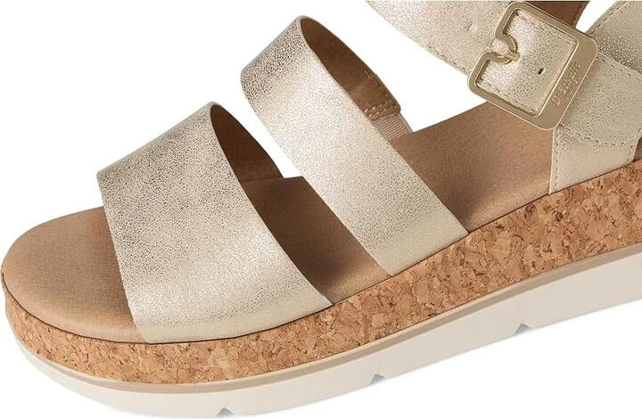 Dr. Scholl's Once Twice Women's Shoes Gold : 7.5 M, Synthetic - Image 7