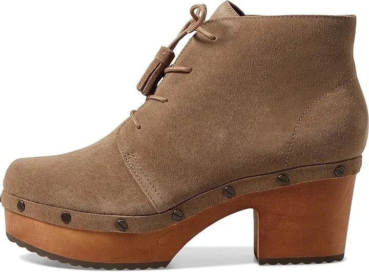 Dr. Scholl's Original Chic Women's Boots Mocha Taupe : 6.5 M, Leather - Image 6