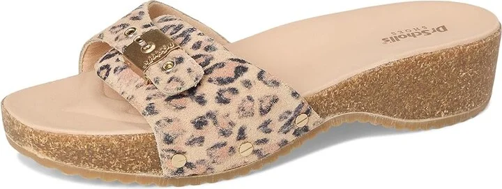 Dr. Scholl's Original Flex Slide Sandals Women's Sandals Black/Brown : 7.5 M, Leather/Suede - Image 5