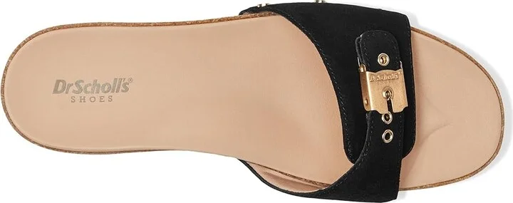 Dr. Scholl's Original Flex Women's Wedge Shoes Black Leather : 8 M - Image 2